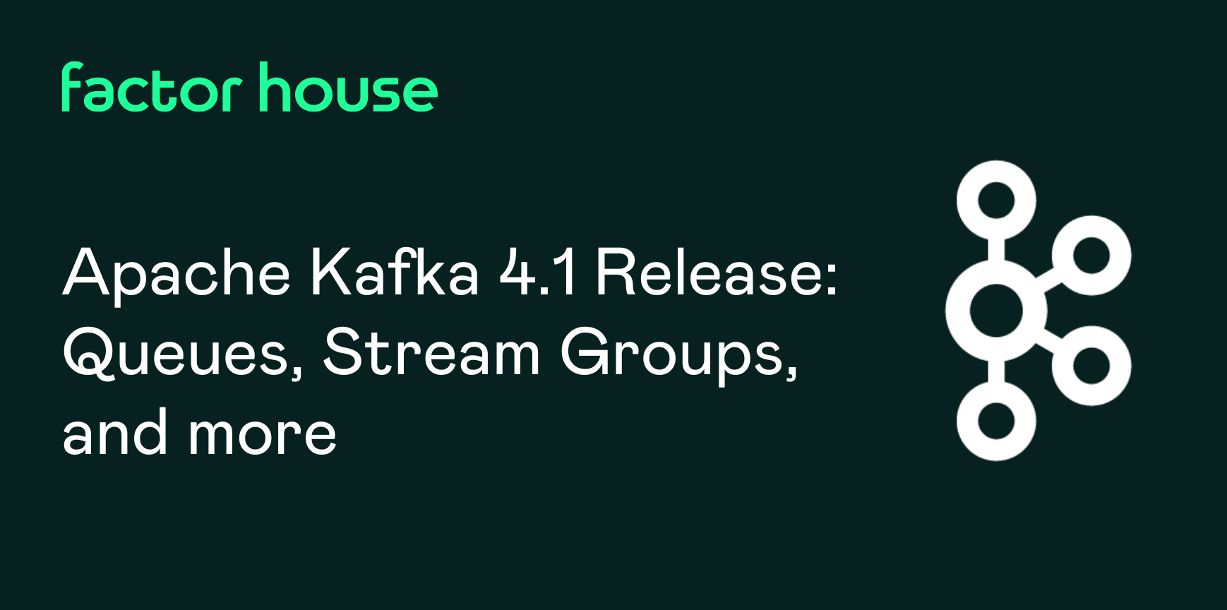 Kafka 4.1 release highlights