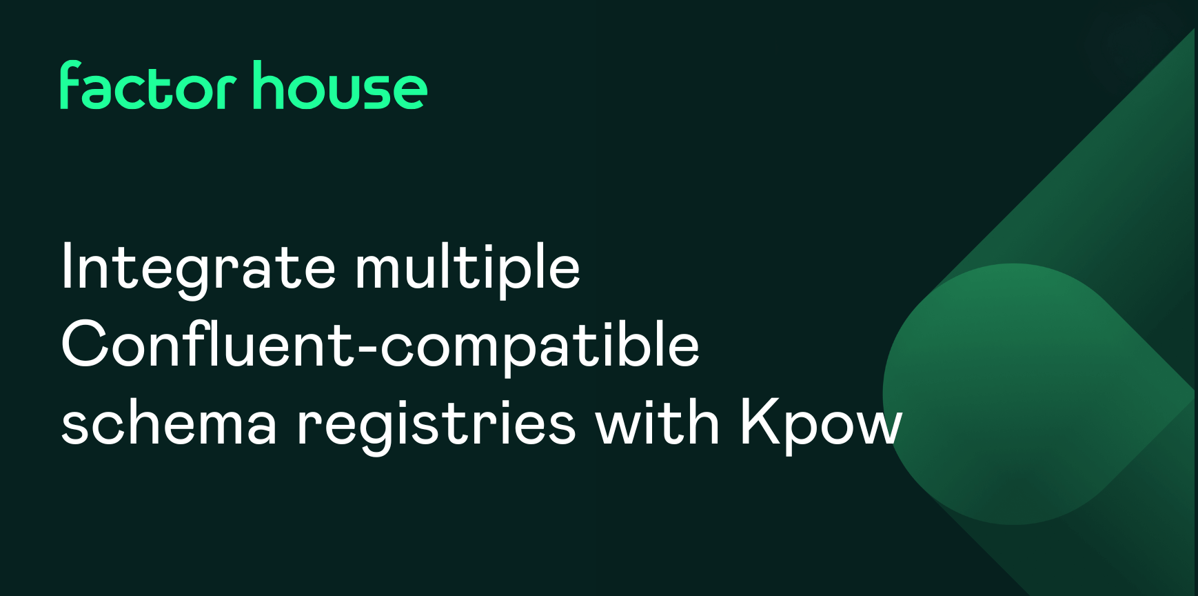 Integrate Confluent-compatible schema registries with Kpow