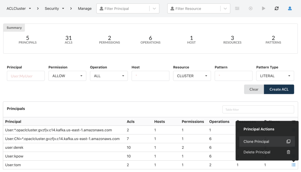 Kpow ACL Management UI